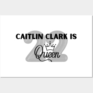 Caitlin Clark is Queen! Posters and Art